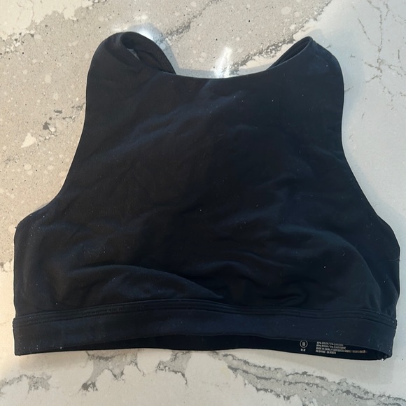 Aerie Chill.Play.Move. High Neck Open Back Design Sports Bra - Picture 2 of 4